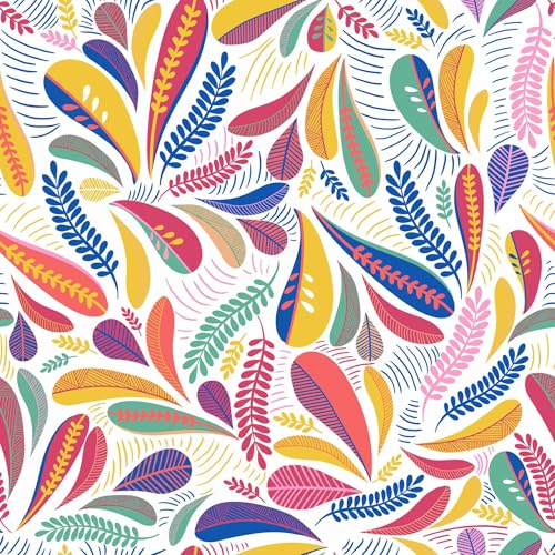 Douceur d'Intérieur, Wachstuchs-Rolle (RLX 1,40 m x 20 m) Minima Multico, PVC Bedruckt von Douceur d'Intérieur