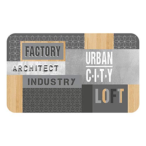 Douceur d'Intérieur Architect Deko-Teppich, rechteckig, Mehrfarbig, 45 x 75 cm Douceur d'Intérieur Architect Deko-Teppich, rechteckig, Mehrfarbig, 45 x 75 cm von Douceur d'Intérieur