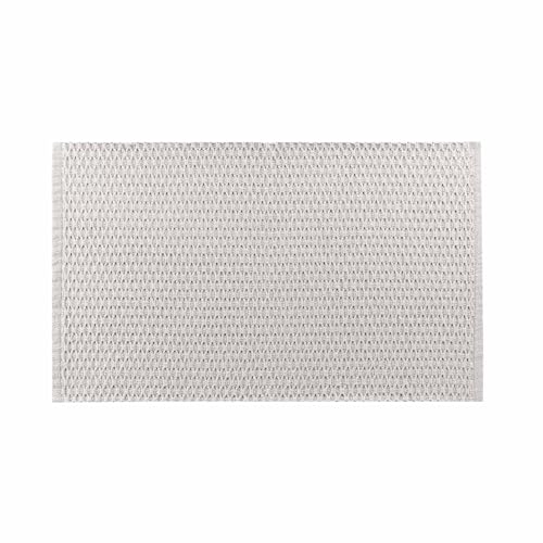 Douceur d'Intérieur Athena Teppich, rechteckig (50 x 80 cm), Natur, Baumwolle und gewebter Polyester von Douceur d'Intérieur