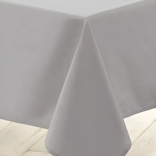 Douceur d'Intérieur - 1720244, Tischdecke Runde, 180 cm, Essentiel, Polyester Unifarben, Grau Douceur d'Intérieur - 1720244, Tischdecke Runde, 180 cm, Essentiel, Polyester Unifarben, Grau von Douceur d'Intérieur