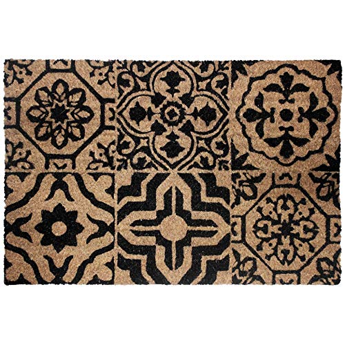 Douceur d'Intérieur Flauschiger Plüsch, rechteckig, Kokosfaser, Bedruckt, Material: Synthetik, 60 x 40 cm Douceur d'Intérieur Flauschiger Plüsch, rechteckig, Kokosfaser, Bedruckt, Material: Synthetik, 60 x 40 cm von Douceur d'Intérieur