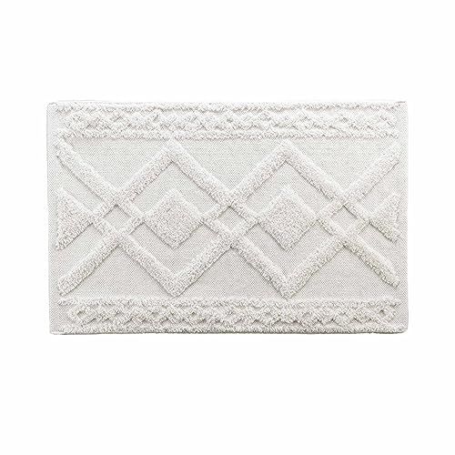 Douceur d'Intérieur Gladis Badematte (50 x 80 cm), getuftete Jacquard-Baumwolle von Douceur d'Intérieur