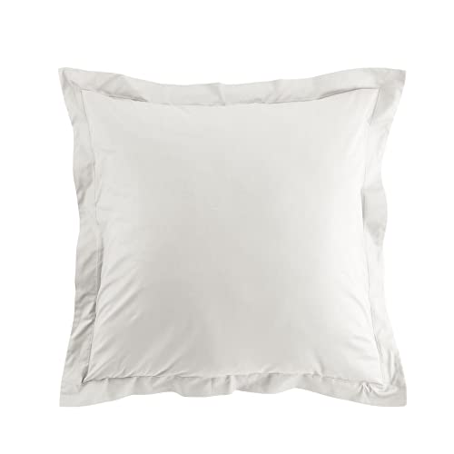 Douceur d'Intérieur Kissenbezug, Baumwolle, Weiß, 63 x 63 cm von Douceur d'Intérieur