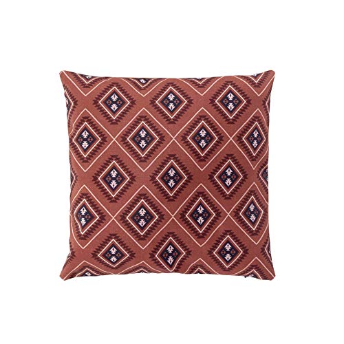 Douceur d'Intérieur Kissenbezug, Polyester, Orange, 40 x 40 cm von Douceur d'Intérieur