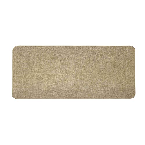 Douceur d'Intérieur Manana Teppich, rechteckig, 45 x 120 cm, Beige von Douceur d'Intérieur