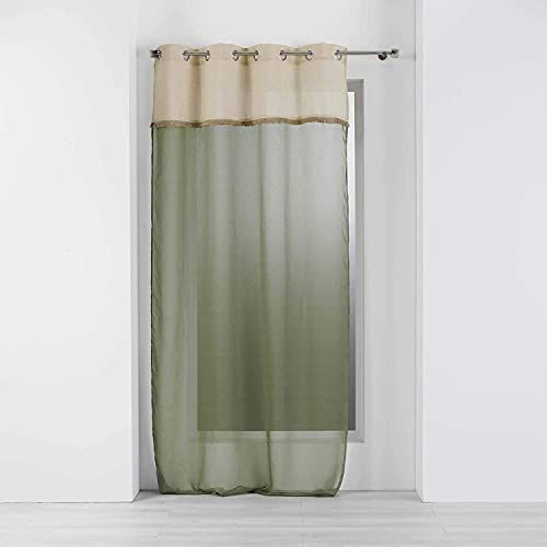 Douceur d'Intérieur Voile, Polyester, grün, 140 x 240 cm von Douceur d'Intérieur