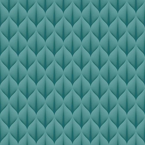 Douceur d'Intérieur Wachstuchs-Rolle (RLX 1,40 m x 20 m) Kalini blau, PVC Bedruckt von Douceur d'Intérieur