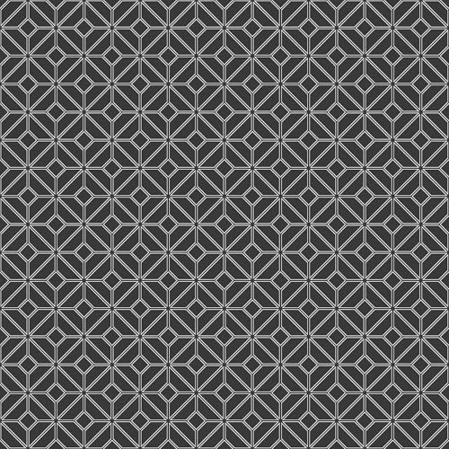 Douceur d'Intérieur Wachstuchs-Rolle (RLX 1,40 m x 20 m) Moderna Schwarz, PVC Bedruckt von Douceur d'Intérieur