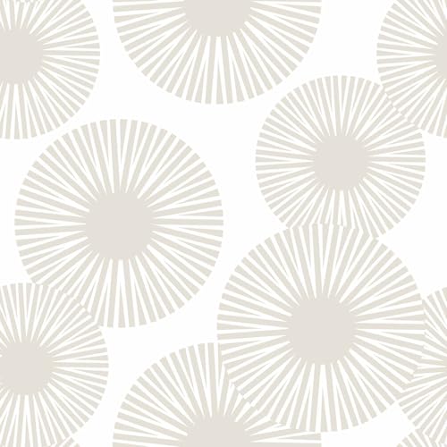 Douceur d'Intérieur Wachstuchs-Rolle (RLX 1,40 m x 20 m) Nebulla, PVC Bedruckt von Douceur d'Intérieur