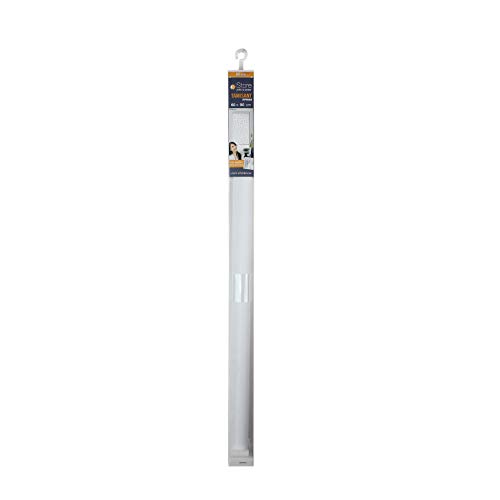 douceur d'Intérieur Aufrollrollrollrollo, japanisch, 60 x 90 cm, Polyester, Weiß von Douceur d'Intérieur