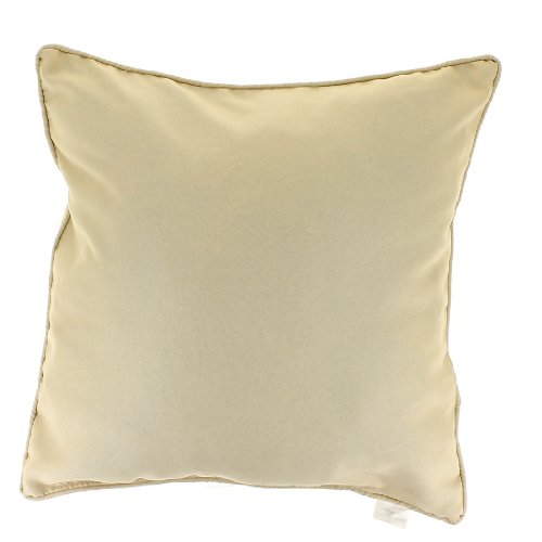 douceur d'Intérieur Essentiel Kissen Biese Polyester, ziegelfarben, Polyester, leinen, 60 x 60 cm von Douceur d'Intérieur