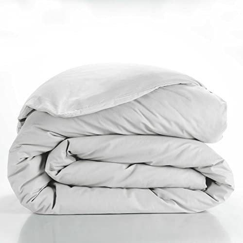 douceur d'intérieur, Bettbezug Lina, 240 x 220 cm, Weiß, 100% Baumwolle von Douceur d'Intérieur