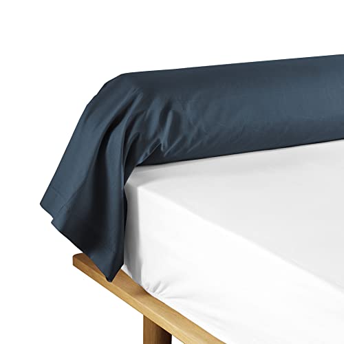 douceur d'intérieur, Kissenbezug für Nackenrolle, 85 x 185 cm, Lina, blau, 100% Baumwolle douceur d'intérieur, Kissenbezug für Nackenrolle, 85 x 185 cm, Lina, blau, 100% Baumwolle von Douceur d'Intérieur