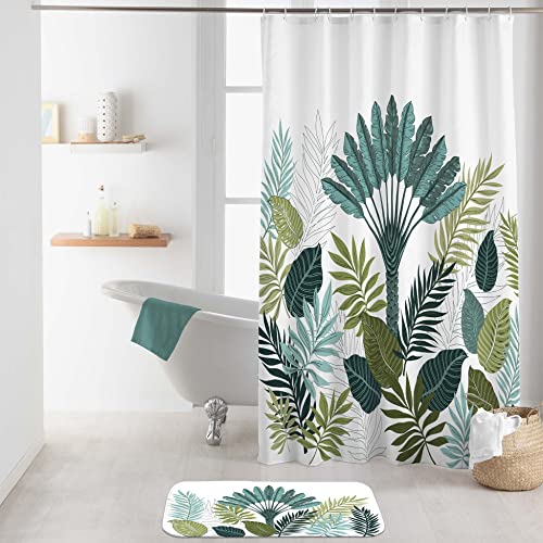 Douceur d'Intérieur DOV19 PANAZIO Duschvorhang, 100% Polyester, 180 x 200 cm von Douceur d'Intérieur