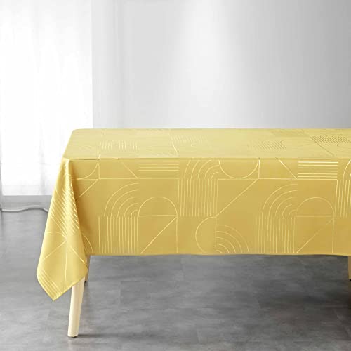 Douceur d'Intérieur, Tischdecke, rechteckig, 150 x 240 cm, Gelb/Gold, Polyester, Bedruckt metallic, Lineor Douceur d'Intérieur, Tischdecke, rechteckig, 150 x 240 cm, Gelb/Gold, Polyester, Bedruckt metallic, Lineor von Douceur d'Intérieur