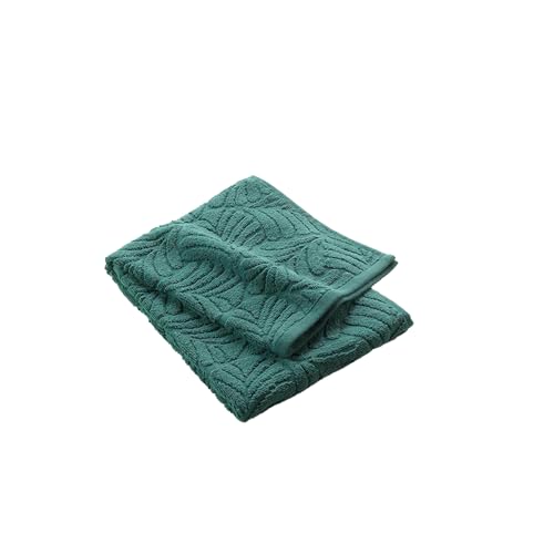 Douceur d'Intérieur Amazone Handtuch (50 x 90 cm), Emerald, 100 Prozent Baumwolle von Douceur d'Intérieur
