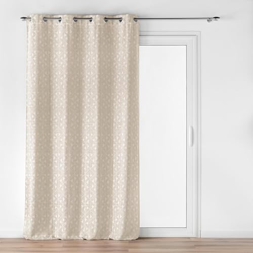 Douceur d'Intérieur Gallena Ösenvorhang (140 x 260 cm) Natur, Jacquard Douceur d'Intérieur Gallena Ösenvorhang (140 x 260 cm) Natur, Jacquard von Douceur d'Intérieur