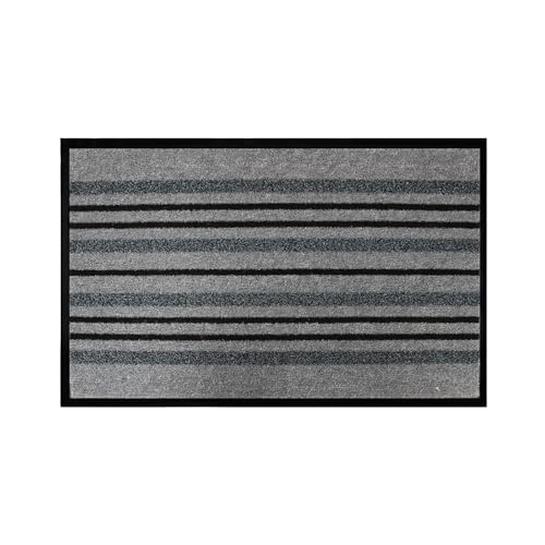 Douceur d'Intérieur Piano Teppich, rechteckig (50 x 80 cm), Grau, Staubmatte, Fußabtreter Douceur d'Intérieur Piano Teppich, rechteckig (50 x 80 cm), Grau, Staubmatte, Fußabtreter von Douceur d'Intérieur