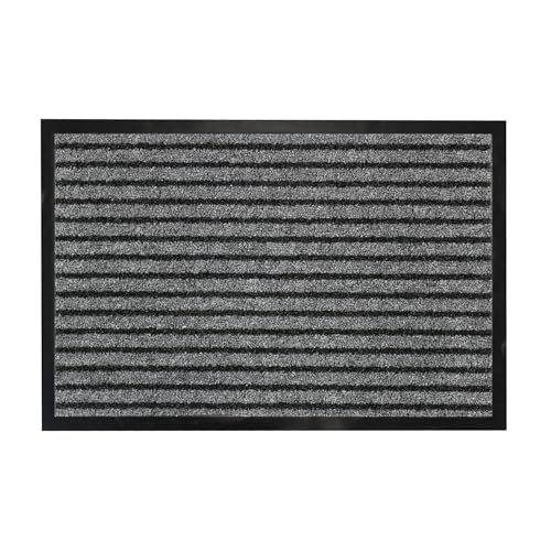 Douceur d'Intérieur Toscan Teppich, rechteckig (40 x 60 cm), Schwarz/Grau, Staubmatte, Fußabtreter Douceur d'Intérieur Toscan Teppich, rechteckig (40 x 60 cm), Schwarz/Grau, Staubmatte, Fußabtreter von Douceur d'Intérieur