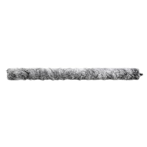 Douceur d'Intérieur Antartic Zugluftstopper (80 x 10 cm), Grau, Fellimitat von Douceur d'Intérieur