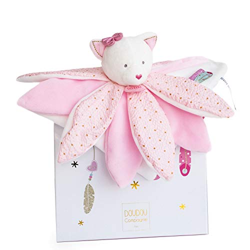 Doudou et Compagnie DC3550 ATTRAP-Reve - CAT pet doudou, rosa, Uni von Doudou et Compagnie