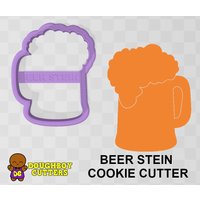 Bierkrug Cookie Cutter | Ausstechform Für Teig, Fondant Oder Polymer Clay Verschiedene Größen Formen Kekse, Handwerk Und Schmuck von DoughBoyCutters