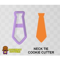 Krawatte Cookie Cutter | Ausstechform Für Teig, Fondant Oder Polymer Clay Verschiedene Größen Formen Kekse, Handwerk Und Schmuck von DoughBoyCutters