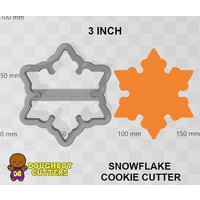 Schneeflocke-Ausstechform | Ausstechform Für Teig, Fondant Oder Polymer Clay Verschiedene Größen Formen Kekse, Handwerk Und Schmuck Winterliche Form von DoughBoyCutters