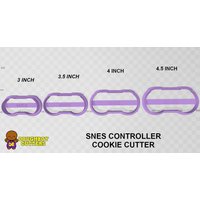 Super Nintendo Snes Controller Cookie Cutter | Ausstechform Für Teig, Fondant Oder Polymer Clay Verschiedene Größen Formen Kekse, Handwerk Und von DoughBoyCutters