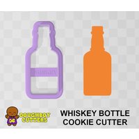 Whisky Flasche Cookie Cutter | Ausstechform Für Teig, Fondant Oder Polymer Clay Verschiedene Größen Formen Kekse, Handwerk Und Schmuck von DoughBoyCutters