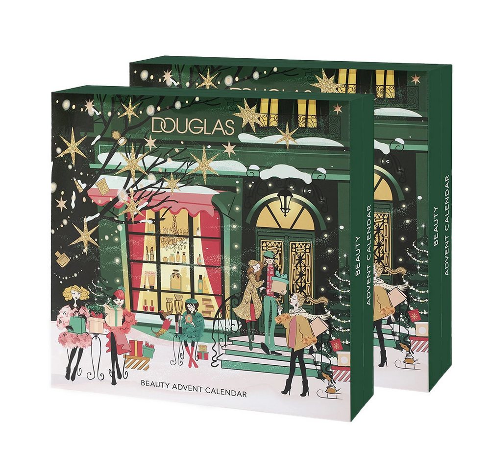 Douglas Adventskalender Douglas Beauty Adventskalender 2025 Doppelpack (48-tlg), 2er-Set des limitierten Douglas Adventskalenders mit 24 Überraschungen von Douglas