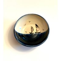 Handgemachte Keramik Schale - Salatschale, Ramenschale von DouglasMeowFunStudio
