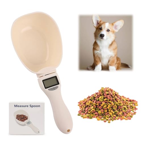 Doukesh Digitale Löffelwaage,Löffelwaage Hundefutter von Doukesh