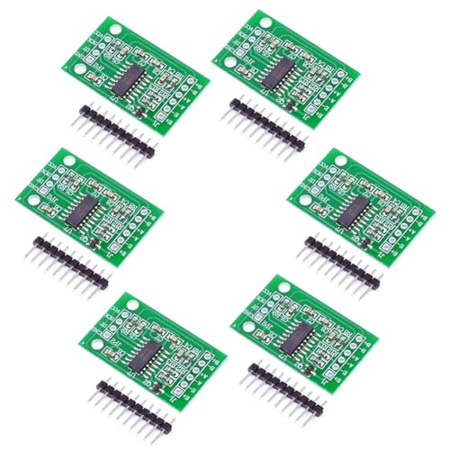 HX711 Gewichtsdrucksensor Modul 24-Bit Präzisions-AD-Modul Dual-Channel-Wägezelle HX711 Wägezellenverstärker HX711 Wägezellen-Module Drucksensor-Module HX711 Wägezellenverstärker 6 Stück HX711 Gewichtsdrucksensor Modul 24-Bit Präzisions-AD-Modul Dual-Channel-Wägezelle HX711 Wägezellenverstärker HX711 Wägezellen-Module Drucksensor-Module HX711 Wägezellenverstärker 6 Stück von Doukesh