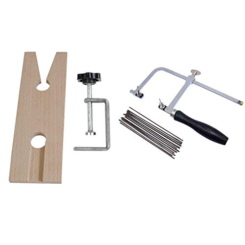 1 Satz 3-in-1 Juwelier Säge Set Schmuck Säge 144 Klingen Pin Clamp Metall Schmuck Toos von Doumneou