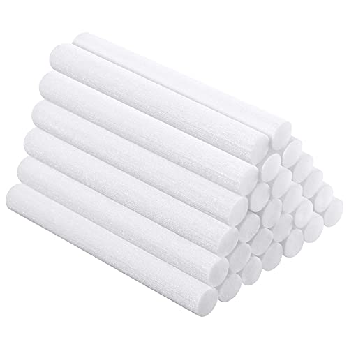 Doumneou 8 X 200 Mm GroßEr Luftbefeuchter Aromafilter ZerstäUber Baumwolle 50 Pack Luft Befeuchter Filter Kann Geschnitten Werden von Doumneou