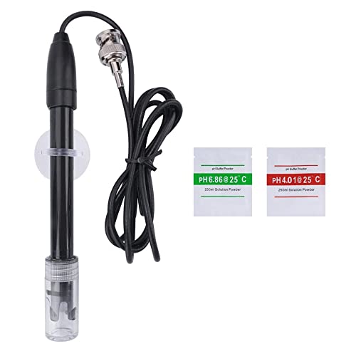 Doumneou PH-Ersatzsonde Aquarium Laborelektrode ph Meter Potentialtest BNC Q9 Anschluss von Doumneou