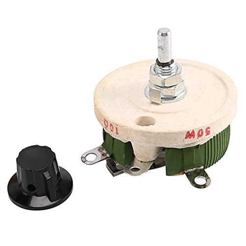 Doumneou Potentiometer, Keramik, 50 W, 10 Ohm, variabler -Widerstand, Rheostat Doumneou Potentiometer, Keramik, 50 W, 10 Ohm, variabler -Widerstand, Rheostat von Doumneou