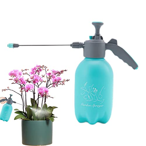 Dous 2L Handdrucksprüher Handpumpe Gießkanne Garten Mehrzweck Pflanzenbewässerung Autoreinigung Drucksprüher Mit Verlängerungsstange Wassernebel Wassersäule Dual-Modus von Dous