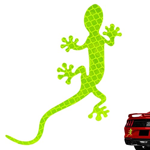 Dous Auto-Gecko-Aufkleber, Creative Gecko Reflektierende Streifen Aufkleber für Auto, Gecko Auto Reflektierende Warnstreifen Aufkleber Auto Stoßstange Körper Tür Aufkleber Anti-Kollisions-Warnzeichen Dous Auto-Gecko-Aufkleber, Creative Gecko Reflektierende Streifen Aufkleber für Auto, Gecko Auto Reflektierende Warnstreifen Aufkleber Auto Stoßstange Körper Tür Aufkleber Anti-Kollisions-Warnzeichen von Dous