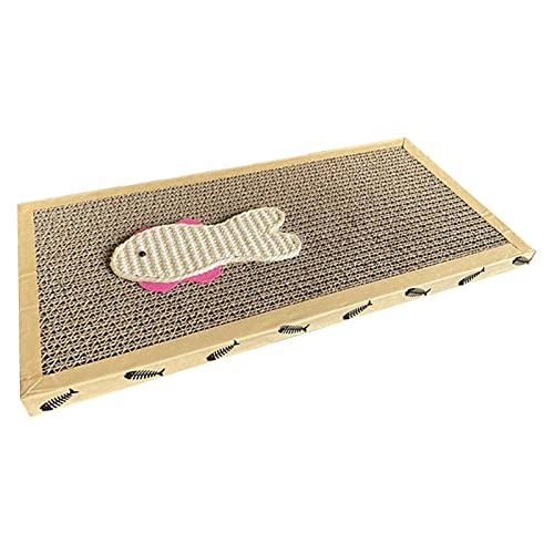 Kratzbrett Katzenspielzeug,Katzen-Kratzblock aus Pappe | Strapazierfähiges Katzen-Kratzpad mit wendbarem Kratzstruktur-Design für Katzenspielzeug im Innenbereich, Schutz für Kätzchen-Lounge-Möbel Dous von Dous