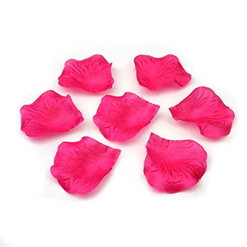 Künstliche Seiden-Rosenblätter von Doutop für Hochzeiten, als Tischdeko, Konfettiwurf, Brautparty, 1000 Stück in rot, rosa, weiß und lila. rose Künstliche Seiden-Rosenblätter von Doutop für Hochzeiten, als Tischdeko, Konfettiwurf, Brautparty, 1000 Stück in rot, rosa, weiß und lila. rose von Doutop