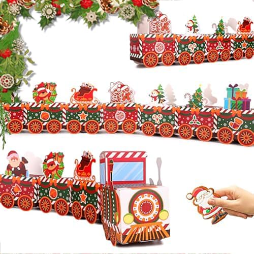 2025 Advent Calendar for Filling, 24 Colourful Red Train Empty Boxes, Christmas Calendar for Filling, DIY Advent Calendar DIY Crafts, Fillable AdventCalendar Houses Set Children Adults 2025 Advent Calendar for Filling, 24 Colourful Red Train Empty Boxes, Christmas Calendar for Filling, DIY Advent Calendar DIY Crafts, Fillable AdventCalendar Houses Set Children Adults von DouxiE