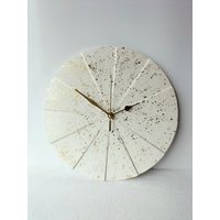 Goldfolierte Uhr, Moderne Und Elegante Wohnkultur, Goldene Wanduhr, Einzigartiges Funkelndes Design, Weihnachtsgeschenk Für Zu Hause Goldfolierte Uhr, Moderne Und Elegante Wohnkultur, Goldene Wanduhr, Einzigartiges Funkelndes Design, Weihnachtsgeschenk Für Zu Hause von DoveDesignsAustralia