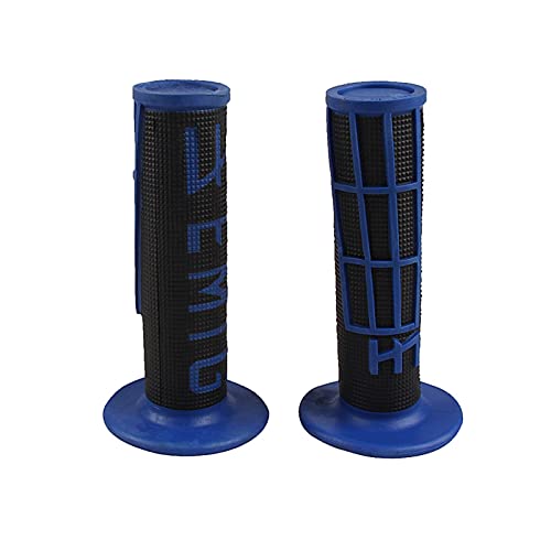 Universalgriffe Emig Grip Griff MX Grip Hand for SX EXC SXF KLX CRF YZF WRF Motorrad Twist Grip for Gel GP Dirt Pit Bike (Color : Blue Black) von Dowrap