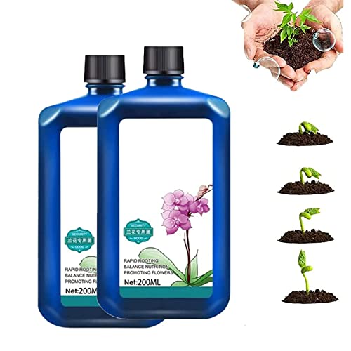 Plant Concentrated Nutrient Solution, Nutrient Solution for Orchid, Fast Rooting Plant Nutrient Solution, Promote Growth, Strong Roots, Plant Growth Enhancer Supplement for All Plants (2pcs) von Doxenem