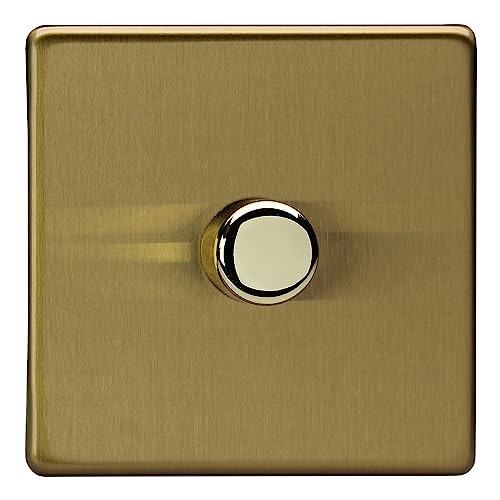 LED Dimmer - 1 Gang 2 Way 0-100W von Doyle and Tratt