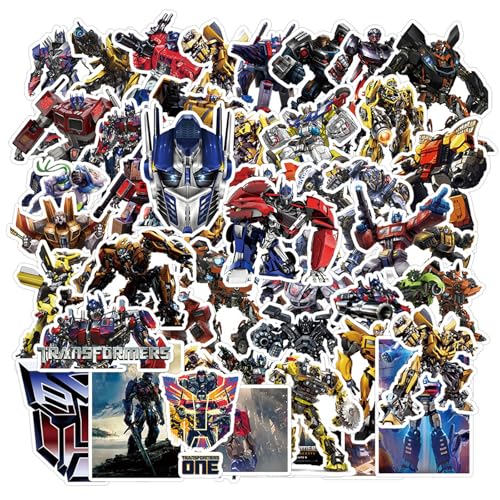 50 Stück Transformers Cool Sticker, wasserfeste Vinylaufkleber für Skateboarding, Scrapbooking, Computer, Laptops, Handys, Wasserflaschen, Tablets, Zeitschriften, Gitarren und mehr. 50 Stück Transformers Cool Sticker, wasserfeste Vinylaufkleber für Skateboarding, Scrapbooking, Computer, Laptops, Handys, Wasserflaschen, Tablets, Zeitschriften, Gitarren und mehr. von Doyomtoy