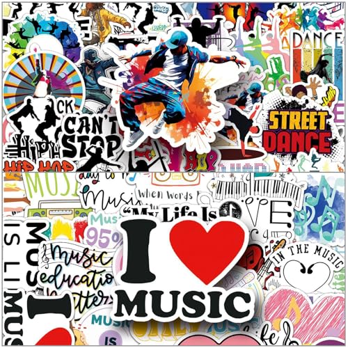 Doyomtoy Tanz Doodle Aufkleber,101 Stück Musik Graffiti Aufkleber für Laptop,Koffer,Helm,Motorrad,Skateboard,Snowboard,Fahrrad,Computer,MTB Aufkleber Decals für Teenager Musik-Tanz-Aufkleber-Set Doyomtoy Tanz Doodle Aufkleber,101 Stück Musik Graffiti Aufkleber für Laptop,Koffer,Helm,Motorrad,Skateboard,Snowboard,Fahrrad,Computer,MTB Aufkleber Decals für Teenager Musik-Tanz-Aufkleber-Set von Doyomtoy