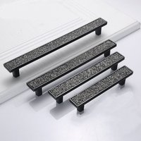 3, 75 "5" 6, 3 "7, 55" Schrank Langer Griff Schublade Küchengriff Zinklegierung Zieht Tür Schubladengriffe Möbelbeschläge 96 128 160 192 Mm von DozenHardware